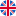 English, UK flag